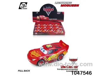 Alloy Pull Back Car in display box