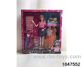 11 inch Barbie doll in window box