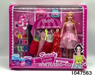 11 inch Barbie doll in window box