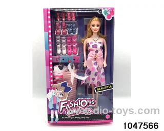 11 inch Barbie doll in window box