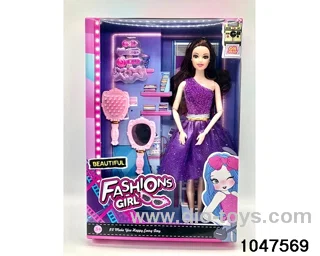 11 inch Barbie doll in window box