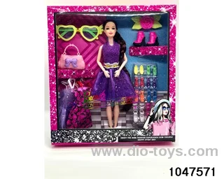 11 inch Barbie doll in window box