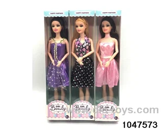 11 inch 9 jointed Barbie doll in window box