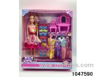11 inch Barbie doll in window box