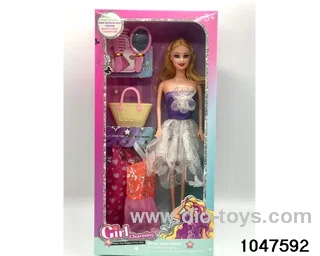 11 inch Barbie doll in window box
