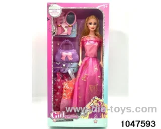 11 inch Barbie doll in window box