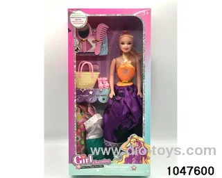 11 inch Barbie doll in window box