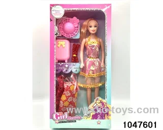 11 inch Barbie doll in window box