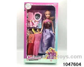11 inch Barbie doll in window box