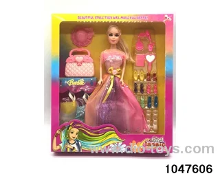 11 inch Barbie doll in window box
