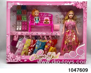 11 inch Barbie doll in window box