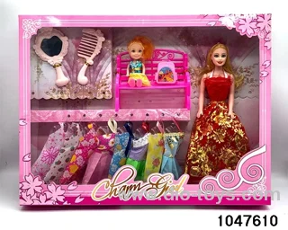11 inch Barbie doll in window box