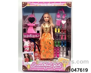 11 inch Barbie doll in window box
