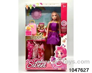 11 inch Barbie doll in window box