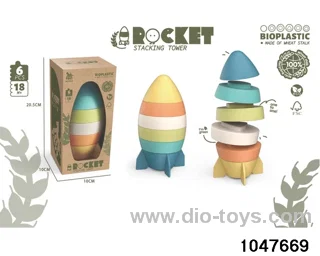 6pcs stacking tower