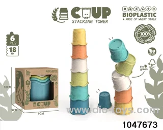 6pcs stacking tower