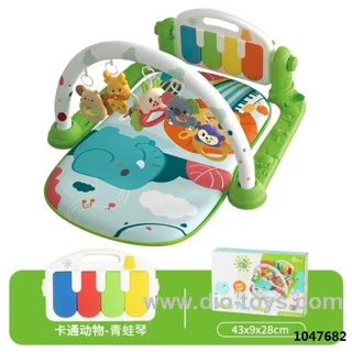 Baby pedal piano mat in color box