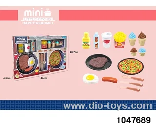 Mini Pizza Set + Western Food Combo 2 in 1 in window box
