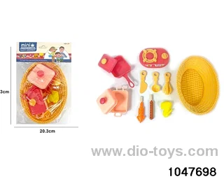 Basket Kitchen Wok Set in PP bag with header