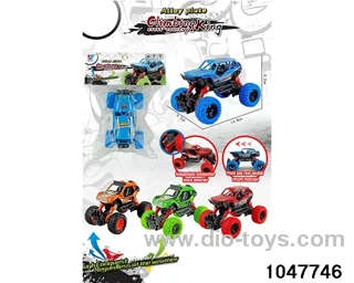 pull back car in PP bag with header
