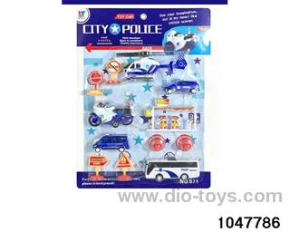 pull back car in Blister card