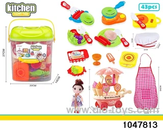 Play House Toys in Barrel