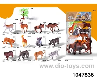 12pcs animal set