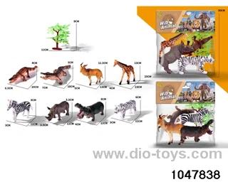 4pcs animal set