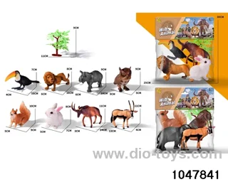 4pcs animal set