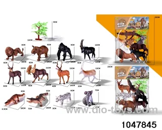 6pcs animal set