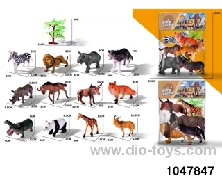 6pcs animal set