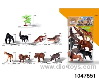 8pcs animal set