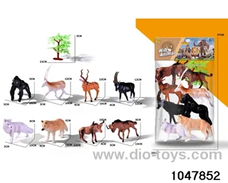 8pcs animal set