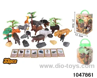33pcs animal set
