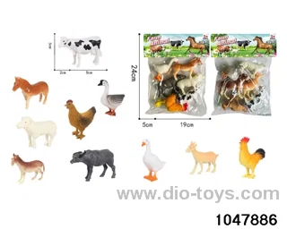 6pcs animal set