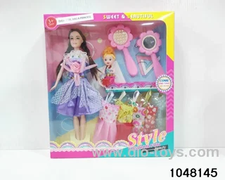 11.5 inch doll set in window box