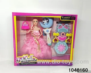 11.5 inch doll set in window box