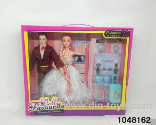 11.5 inch doll set in window box