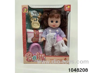 14 inch doll set in window box