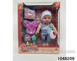 12 inch doll set in window box