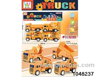 Urban engineering vehicle in PP bag with header