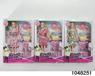 11 inch doll set in window box