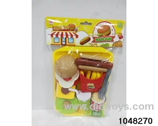 Assembled hamburger 23pcs in PP bag with header