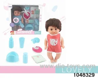 12 inch doll set in window box