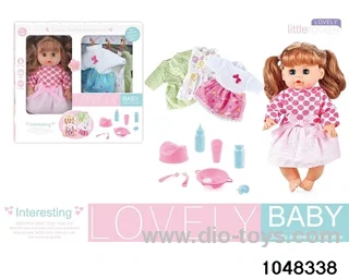 12 inch doll set in window box