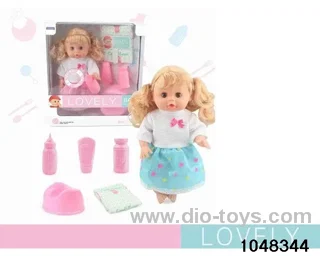 12 inch doll set in window box