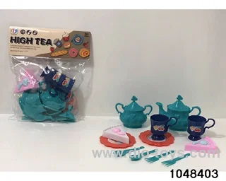 Tea Set with Food in PP bag with header