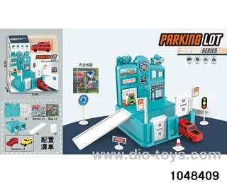 Railway car parks in window box