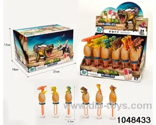 DINOSAUR BUBBLE STICK 18CM in display box