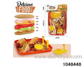 Card Head Burger in PP bag with header